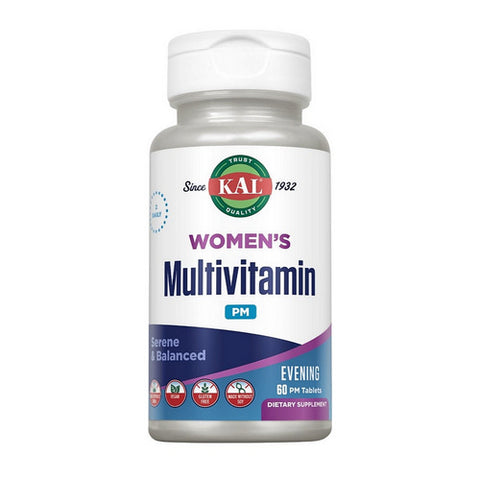Kal, Women'S Multivitamin Morning And Evening, 2x60 Count