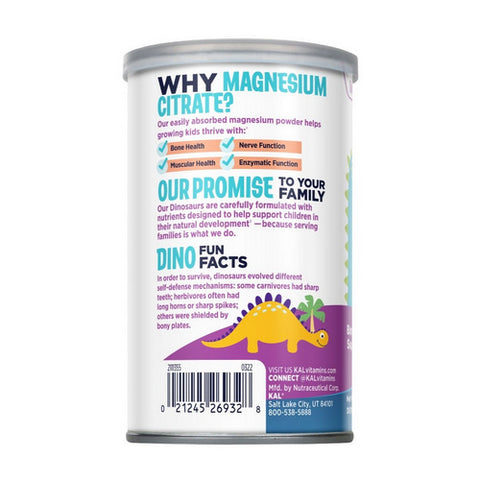 Kal, Kids' Magnesium Citrate, 4 Oz