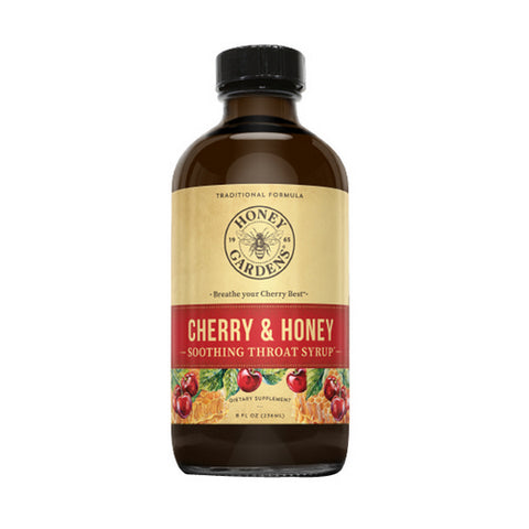 Honey Gardens, Cherry Honey Syrup, 8 Oz