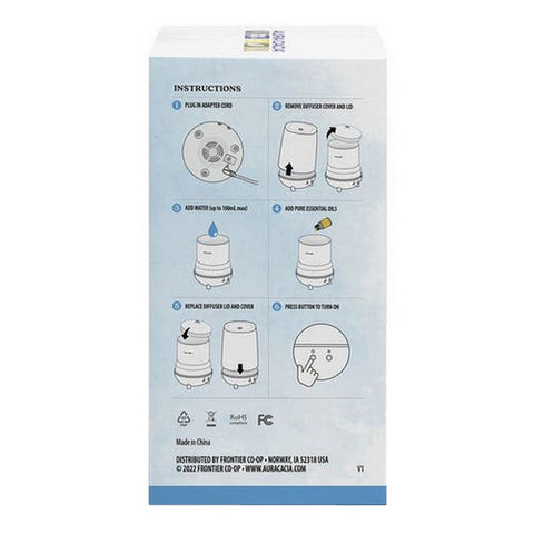 Aura Cacia, Orbit Ultrasonic Diffuser, 1 Count