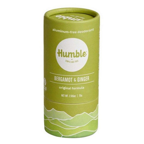 Humble Brands, Deodorant Plastic Free Bergamot And Ginger, 2.5 Oz
