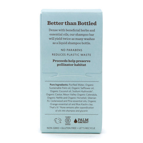 Moon Valley Organics, Herbal Shampoo Bar Siberian Fir, 3.5 Oz