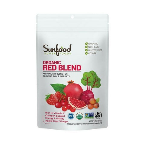 Sunfood Superfoods, Simple Nutrition Red Blend, 4 Oz