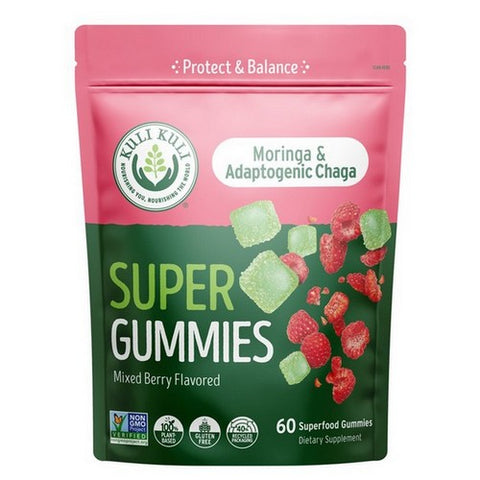 Kuli Kuli, Moringa & Adaptogenic Chaga Super Gummies, 60 Count