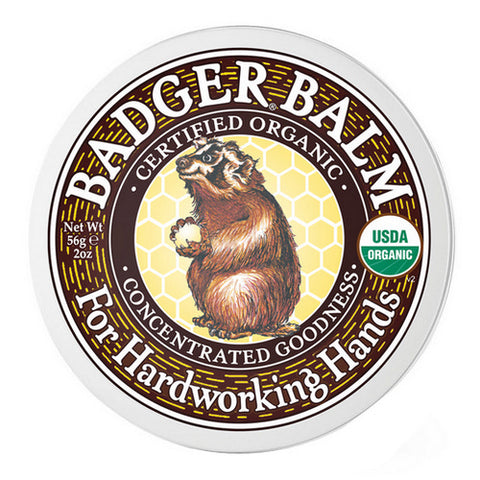 Badger Balm, Badger Balm for Hardworking Hands Tin, 56 Grams