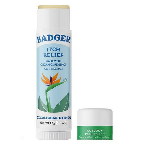 Badger Balm, Outdoor Itch Relief Stick, .6 Oz