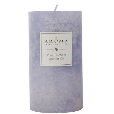 Aroma Naturals, Tranquility Periwinkle Pillar 2, 1 Candle
