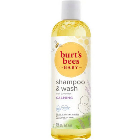 Burts Bees, Shampoo And Wash Baby Bee Calming, 12 Oz