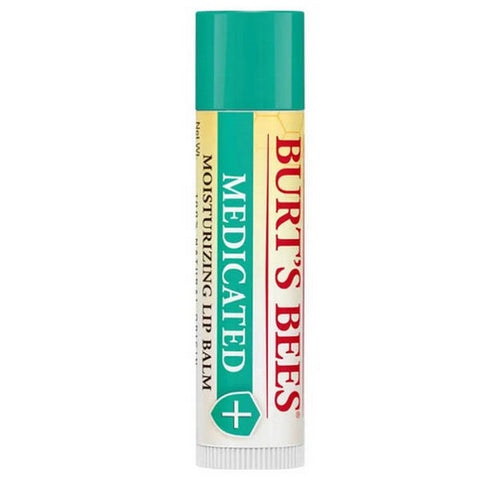 Burts Bees, Medicated Lip Balm Blister Box, 0.15 Oz