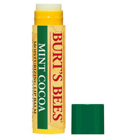 Burts Bees, Mint Cocoa Lip Balm, 0.15 Oz