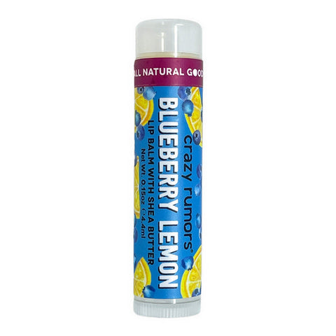 Crazy Rumors, Blueberry Lemon Lip Balm, 0.15 Oz