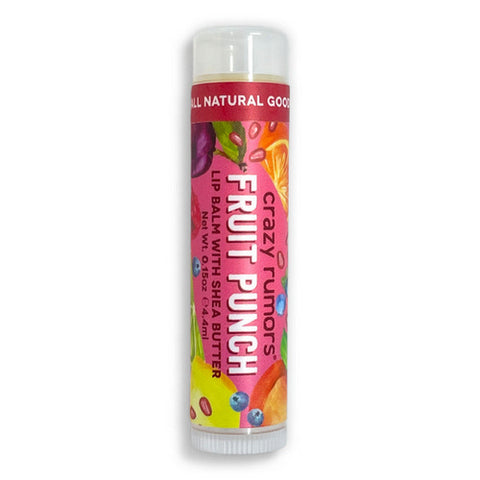 Crazy Rumors, Fruit Punch Lip Balm, 0.15 Oz