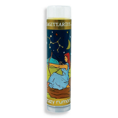 Crazy Rumors, Sagittarius Fire Blend Lip Balm, 0.15 Oz