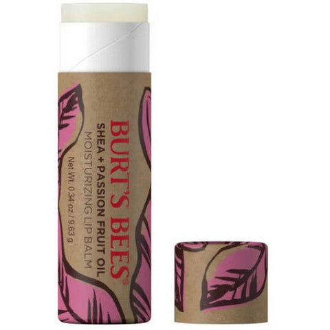 Burts Bees, Shea Passion Fruit Paper Tube Lip Balm, 0.34 Oz Burts Bees
