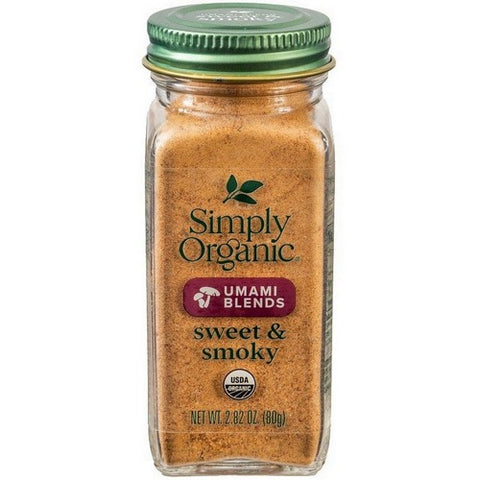Simply Organic, Organic Sweet And Smoky Umami Blend, 2.82 Oz