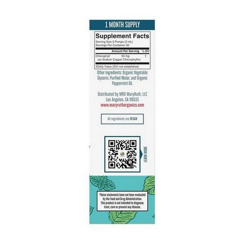 MaryRuth's, Vegan Chlorophyll Liquid Drops, 2 Oz