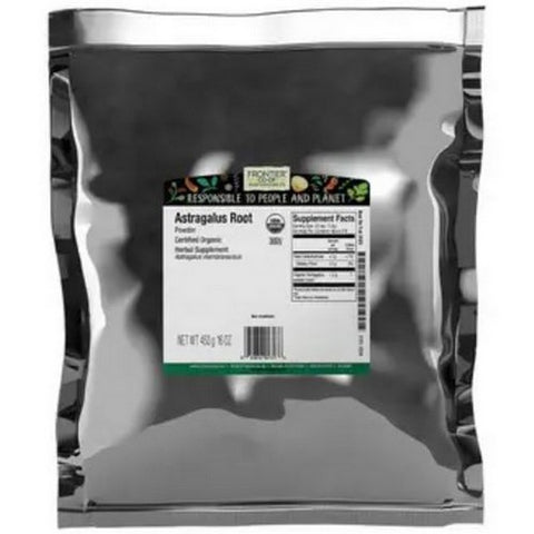 Frontier Coop, Organic Astragalus Root Powder, 1 Lb