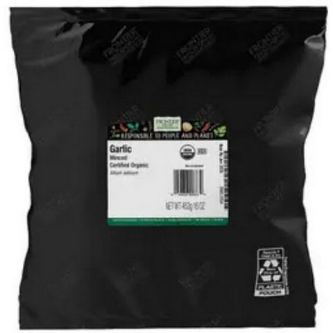 Frontier Coop, Organic Minced Garlic, 1 Lb
