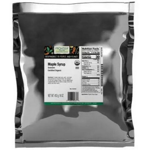 Frontier Coop, Organic Maple Syrup Granules, 1 Lb
