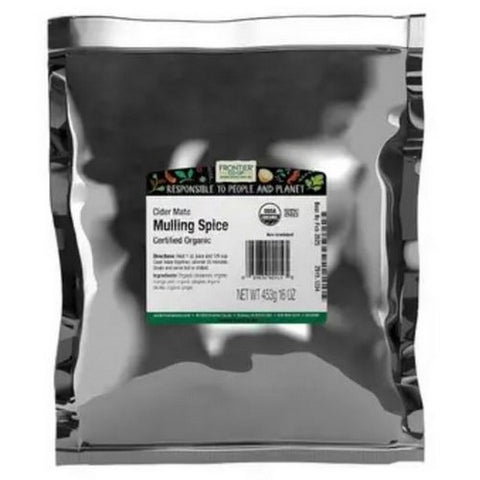Frontier Coop, Organic Cider Mate Mulling Spice, 1 Lb