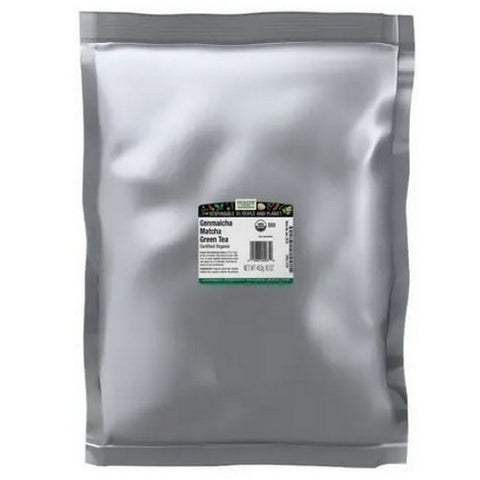 Frontier Coop, Organic Genmaicha Matcha Tea, 1 Lb