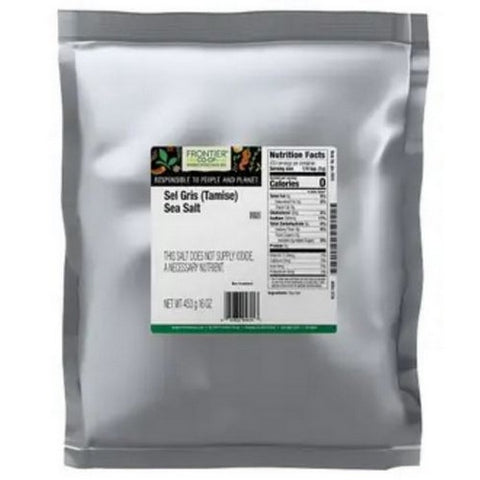 Frontier Coop, Sel Gris (Tamise) Sea Salt, 1 Lb