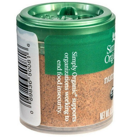 Simply Organic, Organic Nutmeg Ground, 0.53 Oz