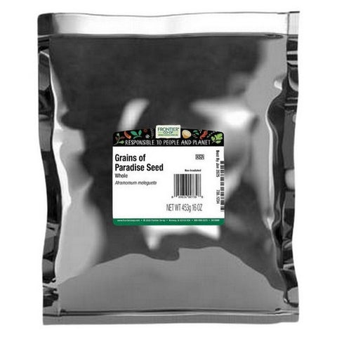 Frontier Coop, Whole Grains of Paradise Seed, 1 Lb