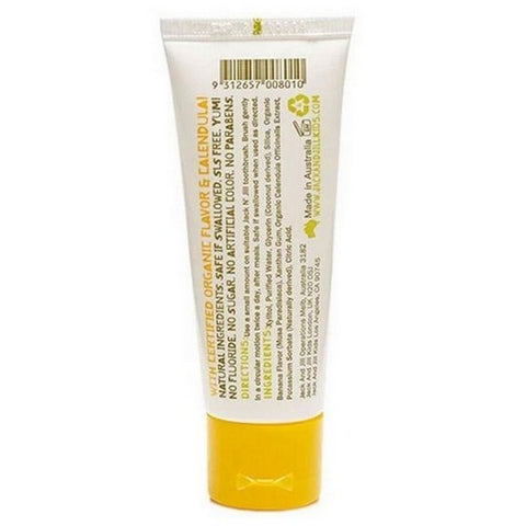 Jack N' Jill, Kids Banana Organic Calendula Toothpaste, 1.76 Oz