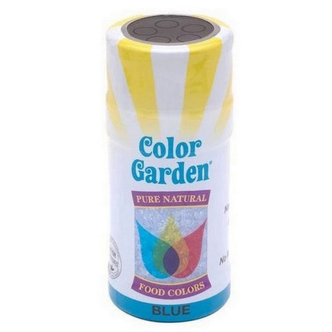 Color Garden, Blue Natural Sugar Crystals, 3 Oz