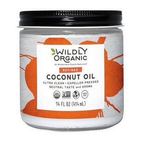 Wildly Natural, Refined Coconut Oil, 14 Oz
