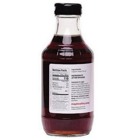 Maple Valley Cooperative, Organic Syrup Dark And Robust, 16 Oz