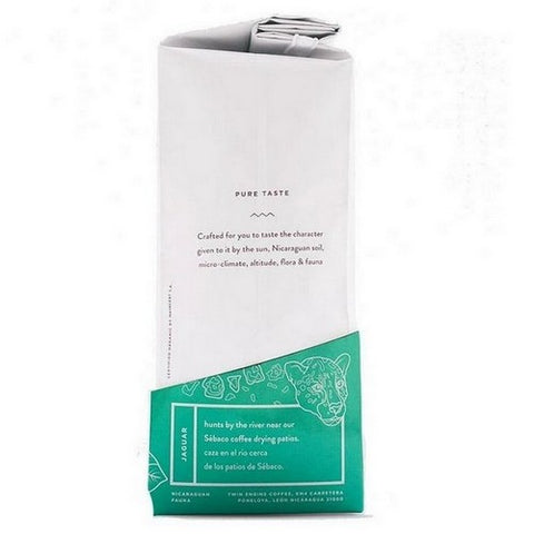 Twin Engine Coffee, Organic Cigar No 1 Dark Ground Coffee, 14 Oz