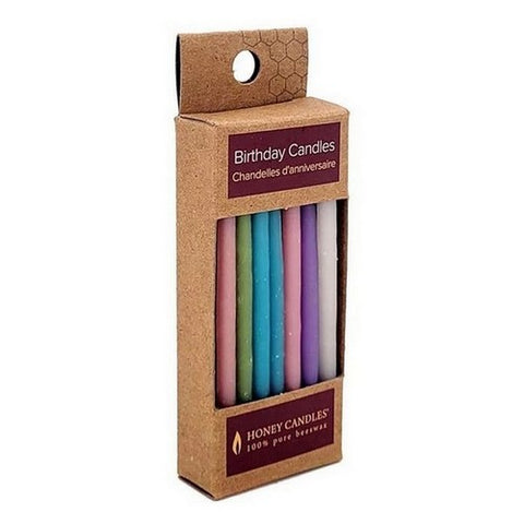 Honey Candle Co., Party Beeswax Pastel Candles, 20 Count