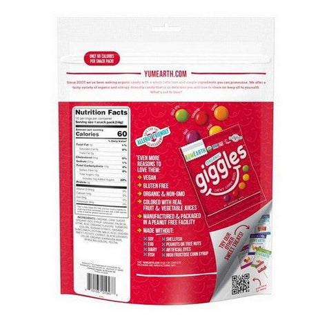 Yogi, Organic Giggles Chewy Candy Bites, 10 Oz Yogi