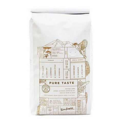 Twin Engine Coffee, Organic Estate Breakfast Whole Bean Coffee, 2.2 lb Twin Engine Coffee