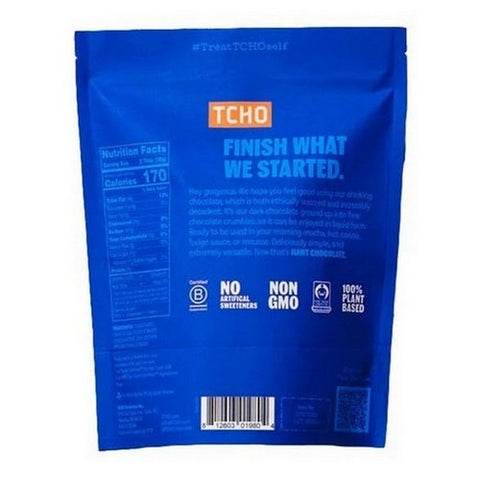 TCHO Chocolate, Chocolate Bittersweet Drinking Chocolate, 8.8 Oz TCHO Chocolate