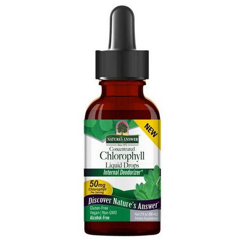 Nature's Answer, Chlorophyll Concentrated Liquid Drops, 2 Oz