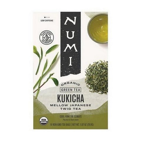 Numi Tea, Organic Kukicha Tea, 16 Bags