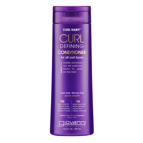 Giovanni Cosmetics, Curl Habit Curl Defining Conditioner, 13.5 Oz