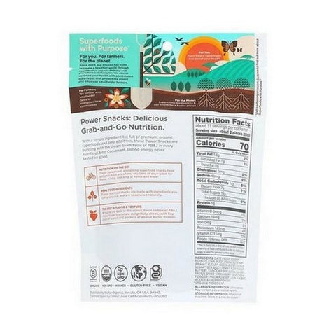 Navitas Organics, Peanut Butter and Jelly Power Snacks, 8 Oz