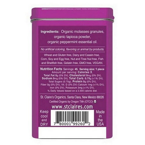 South Of France Soaps, Organics Pepper Mints, 1.5 Oz