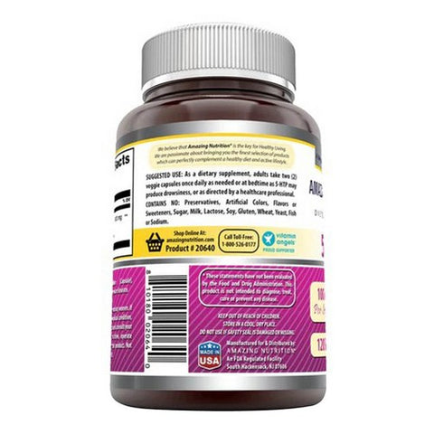 Amazing Nutrition, Amazing Formulas 5 HTP, 100 mg, 120 VegCaps