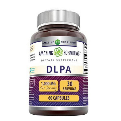 Amazing Nutrition, Amazing Formulas DLPA, 1000 mg, 60 Caps