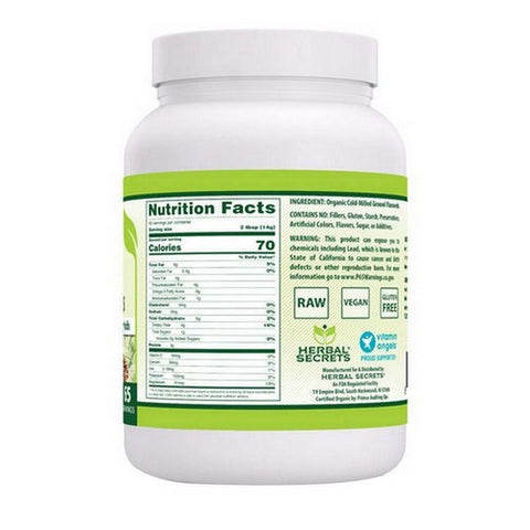 Amazing Nutrition, Amazing Foods Organic Ground Flaxseeds, 2 Lbs