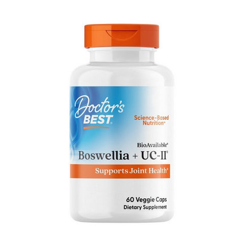 Doctors Best, Boswellia Extract + UC-II, 60 VegCaps
