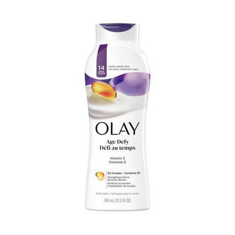 Olay, Age Defying Body Wash With Vitamin E, 12.3 Oz