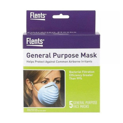 Flents, General Purpose Masks, 5 Each Flents