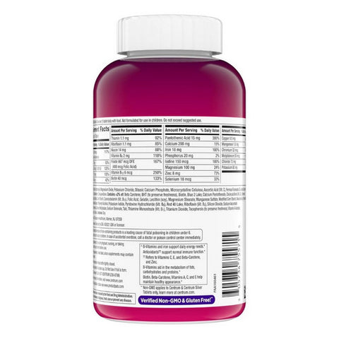 Centrum, Women Multivitamin And Multimineral Supplements, 200 Tabs