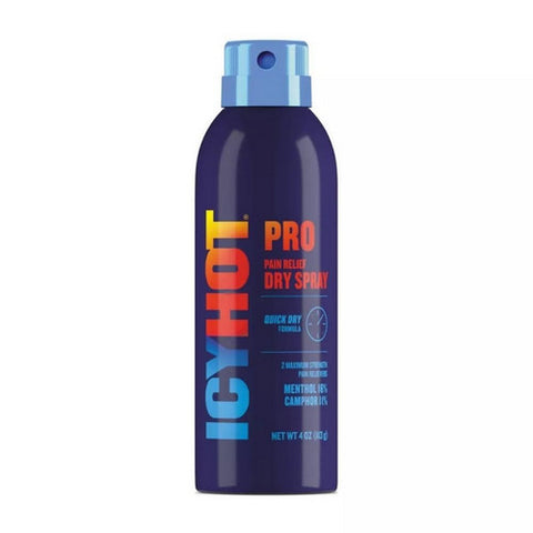 Icy Hot, Pro Pain Relief Dry Spray, 4 Oz
